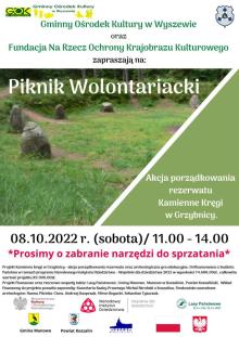 Akcja porządkowania rezerwatu Kamienne Kręgi w Grzybnicy